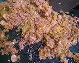 厚揚げの胡麻ひき肉あんかけ作り方5写真