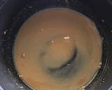 節約レシピ♪焼き豆腐のみそ煮込み作り方1写真