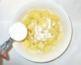 鶏ムネ肉とじゃが芋ズッキーニの簡単揚げ煮作り方4写真