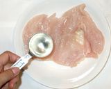 鶏胸肉マスタード簡単サラダ♪サラダチキン作り方2写真