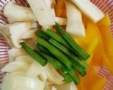 鶏ささみと野菜のコチュジャン炒め作り方1写真