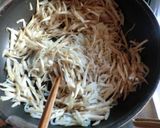 ごぼうと糸こん炒り 息子のダイエット食作り方5写真