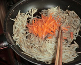ごぼうと糸こん炒り　息子のダイエット食作り方6写真