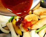 鶏ささみと野菜のコチュジャン炒め作り方7写真