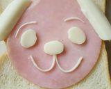 さけるチーズで簡単デコトースト♡作り方3写真
