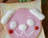 さけるチーズで簡単デコトースト♡作り方4写真