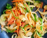 簡単☆常備野菜でカレーきんぴら作り方3写真