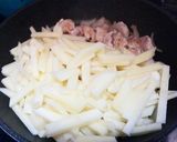 じゃがいも大量消費！じゃが肉チーズ炒め作り方3写真
