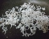 梅とモッツァレラチーのブルスケッタ作り方3写真