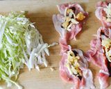 お好み焼き風肉巻き作り方1写真