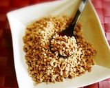 梅醤油麹で酸っぱ甘味噌ゴーヤのそぼろ炒め作り方7写真