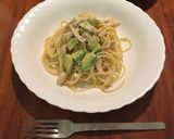 アボガドカルボナーラパスタ作り方5写真