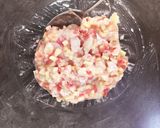 さっぱり梅肉入り＊帆立と白身魚の水餃子作り方5写真
