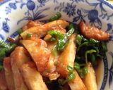 簡単！ピーマンと薩摩揚げの甘辛カレー炒め作り方4写真
