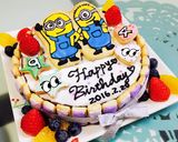 アイシング キャラケーキ＊ミニオンズ作り方6写真