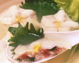 さっぱり梅肉入り＊帆立と白身魚の水餃子作り方7写真