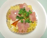弁当にお花畑♪ミックスベジタブルの卵包み作り方6写真