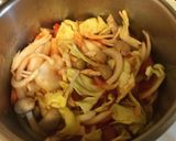野菜たっぷり☆梅トマトパスタ作り方2写真