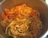 野菜たっぷり☆梅トマトパスタ作り方4写真