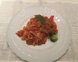 野菜たっぷり☆梅トマトパスタ作り方5写真