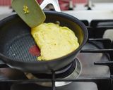 シンプルチーズオムレツ作り方9写真