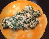ニラと豆腐のオムレツ作り方3写真