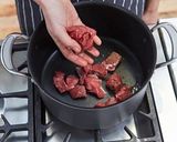ラム肉とひよこ豆のカレー作り方2写真