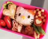 カニカマで簡単♡ドキンちゃんのキャラ弁♡作り方11写真