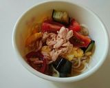 白石温麺で簡単ランチ作り方8写真