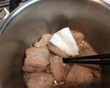 圧力鍋で豚バラと豆のトマト煮込み作り方3写真