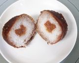梅入り✾焼き肉巻きおにぎり作り方7写真
