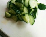さっぱりたこキュウリ作り方1写真