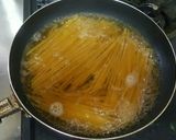 フライパン１つ簡単明太子パスタ作り方2写真