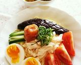 南高梅タレで♪つけスパゲッティ作り方10写真