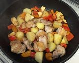 味が決まる！チキンと野菜のトマト煮込み作り方5写真
