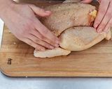 ポテトとにんじんを添えたローストチキン作り方9写真