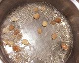 甘酸っぱいスイーツ♡梅干しの種の杏仁豆腐作り方3写真