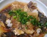 揚げカレイのみそれ煮♪作り方5写真