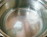 犬ご飯　せせりとワカメのスープ作り方1写真