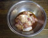 彼直伝＊ショウガ香る鶏の唐揚げ作り方3写真