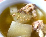 冬瓜と鶏肉の中華風食べるスープ作り方6写真