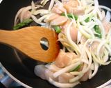 クリームパスタ☆ほんのりカレー風味作り方2写真