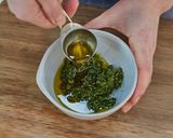 サーモンと、野菜のペストがけ作り方7写真