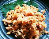 ＊梅酒でふっくらしっとり西京鮭フレーク＊作り方1写真