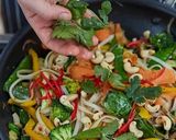 野菜焼きそば作り方19写真