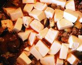 食欲増進！簡単！ナス入り麻婆豆腐♩作り方5写真