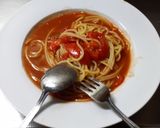 トマトソースとアンチョビのパスタ作り方1写真