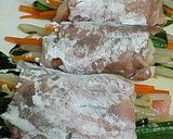 豚肉の野菜巻き☆作り方4写真