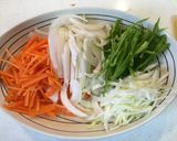簡単！プルコギ風肉野菜炒め作り方1写真
