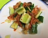 牛肉もやしのせ冷しうどん作り方1写真